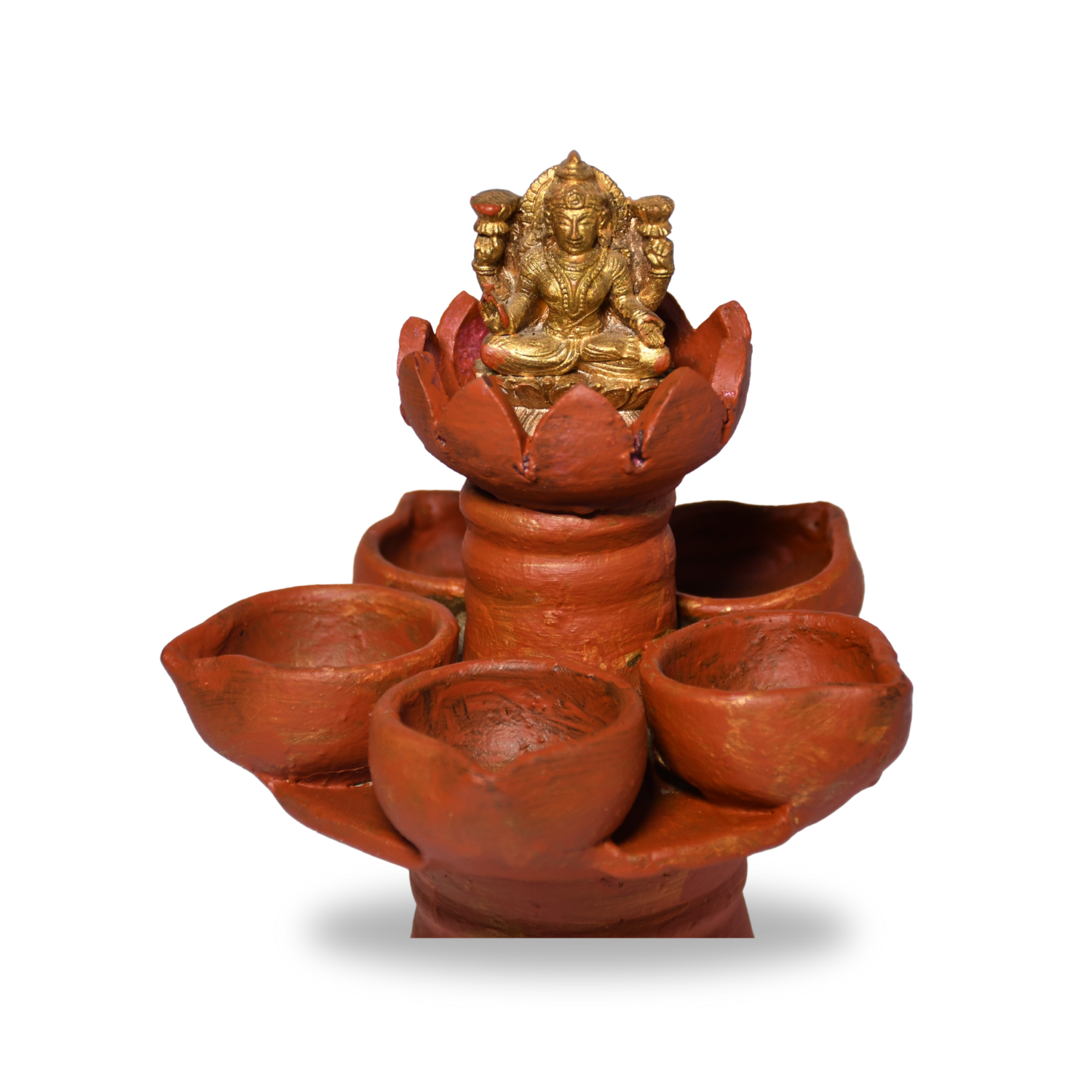 lakshmi deepa made of mud