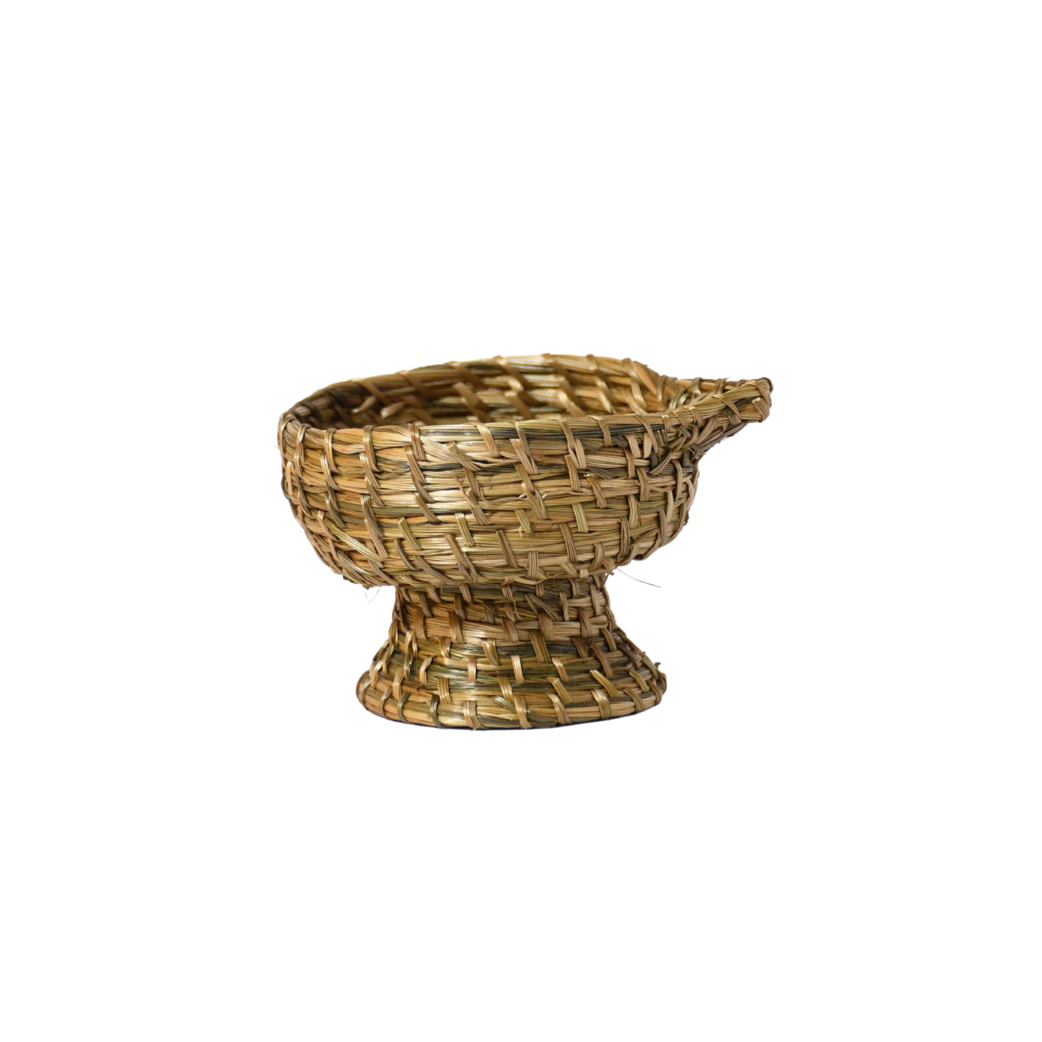 Handcrafted Bamboo LED Lamp